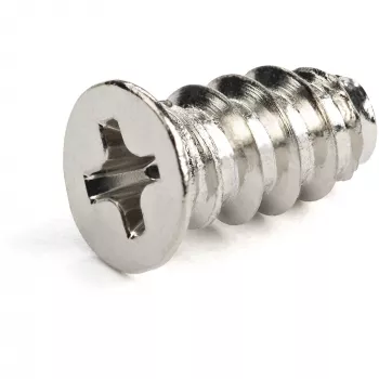 StarTech.com Pack de 50 tornillos M5 – Tornillos para ventilador de carcasa de ordenador/PC de 10 mm de largo – Tornillos autoperforantes de montaje para ventilador de carcasa de PC – Cabeza Phillips/plana – Compatibles con orificios para ventilador M5 – Acero galvanizado