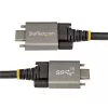 StarTech.com Cable USB-C con bloqueo por tornillo lateral de 50cm (20″) 10Gbps – Cable USB 3.1/3.2 Gen 2 Type-C – Carga Power Delivery 100W (5A), DP Alt Mode – Doble bloqueo por tornillo – Cable USB-C carga/sincronización