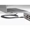StarTech.com Cable USB-C con bloqueo por tornillo lateral de 50cm (20″) 10Gbps – Cable USB 3.1/3.2 Gen 2 Type-C – Carga Power Delivery 100W (5A), DP Alt Mode – Doble bloqueo por tornillo – Cable USB-C carga/sincronización