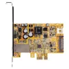 StarTech.com Tarjeta de red PoE de 1 puerto 2.5Gbps, tarjeta Ethernet PCIe con RJ45, NIC PoE 30W 802.3at para desktops/servidores, adaptador de red PoE-LAN con perfil bajo, NBaseT, Windows/Linux