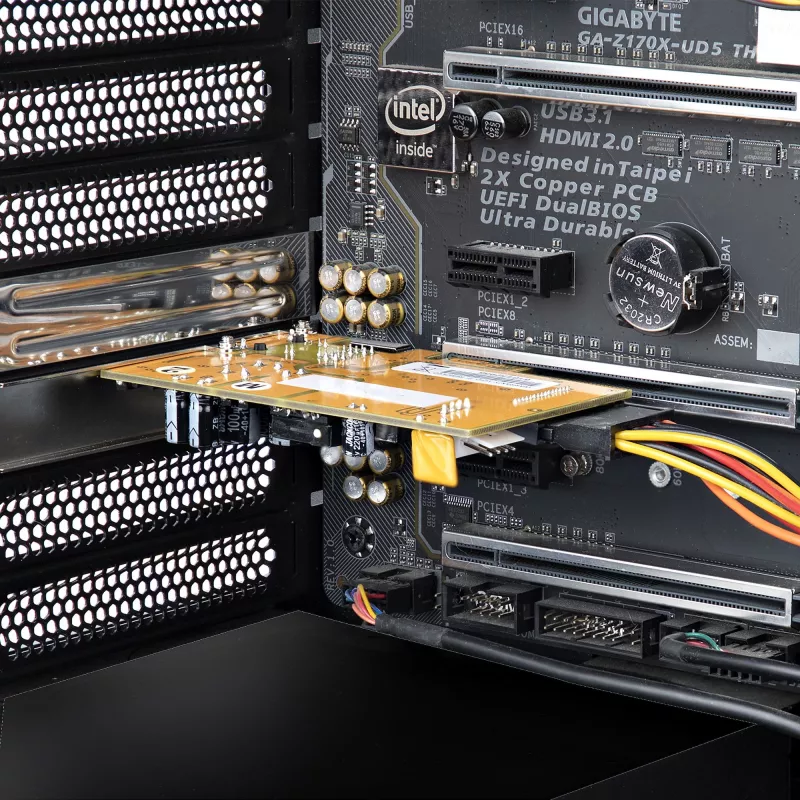 StarTech.com Tarjeta de red PoE de 1 puerto 2.5Gbps, tarjeta Ethernet PCIe con RJ45, NIC PoE 30W 802.3at para desktops/servidores, adaptador de red PoE-LAN con perfil bajo, NBaseT, Windows/Linux