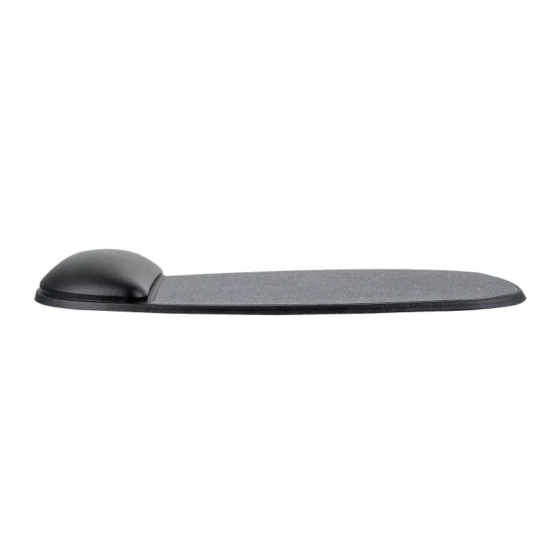 StarTech.com Alfombrilla de ratón con reposamuñecas, 6,7 x 7,1 x 0,8 pulgadas (17 x 18 x 2 cm), alfombrilla ergonómica con soporte para muñeca, reposamuñecas de escritorio con base de PU antideslizante, alfombrilla de gel acolchada con reposamuñecas