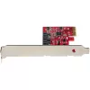 StarTech.com Tarjeta SATA PCIe - Tarjeta de expansión PCIe SATA de 2 puertos - 6Gbps - Full/Low Profile - Adaptador/controlador PCI Express a SATA - ASM1062R SATA RAID - Convertidor PCIe a SATA