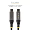 StarTech.com Cable USB-C de 20 pulgadas (50 cm) 10 Gbit/s – Cable USB 3.1 Type-C – Carga Power Delivery 100 W (5 A), DP Alt Mode – Cable USB-C para portátil/teléfono/dispositivo USB-C – Carga/sincronización