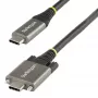 StarTech.com Cable USB-C con bloqueo por tornillo lateral de 0,91 m 10 Gbit/s – Cable USB-C certificado USB-IF – Cable USB 3.1/3.2 Gen 2 Type-C – Carga Power Delivery 100 W (5 A), DP Alt Mode – doble bloqueo por tornillo – Cable USB-C carga/sincronización