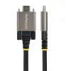 StarTech.com Cable USB-C con bloqueo por tornillo lateral de 0,91 m 10 Gbit/s – Cable USB-C certificado USB-IF – Cable USB 3.1/3.2 Gen 2 Type-C – Carga Power Delivery 100 W (5 A), DP Alt Mode – doble bloqueo por tornillo – Cable USB-C carga/sincronización