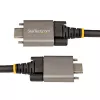 StarTech.com Cable USB-C con bloqueo por tornillo lateral de 0,91 m 10 Gbit/s – Cable USB-C certificado USB-IF – Cable USB 3.1/3.2 Gen 2 Type-C – Carga Power Delivery 100 W (5 A), DP Alt Mode – doble bloqueo por tornillo – Cable USB-C carga/sincronización