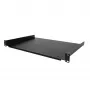 StarTech.com Bandeja para rack de servidor 1U - Bandeja cantilever universal para rack de 19 pulgadas y armario de equipos de red - Diseño duradero - Capacidad de peso 55lb/25kg - Bandeja de 12 pulgadas de profundidad
