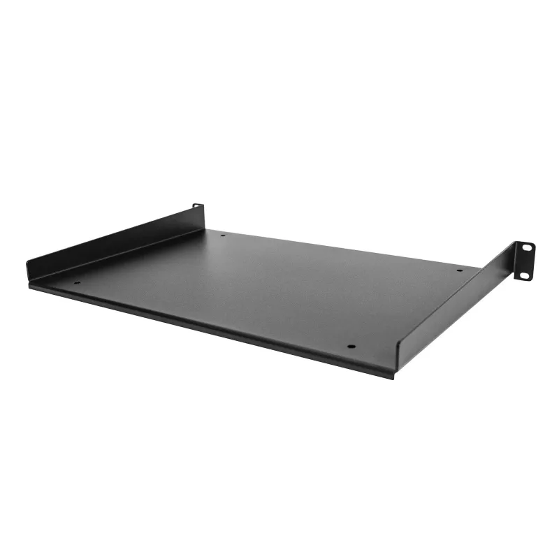 StarTech.com Bandeja para rack de servidor 1U - Bandeja cantilever universal para rack de 19 pulgadas y armario de equipos de red - Diseño duradero - Capacidad de peso 55lb/25kg - Bandeja de 12 pulgadas de profundidad