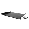 StarTech.com Bandeja para rack de servidor 1U - Bandeja cantilever universal para rack de 19 pulgadas y armario de equipos de red - Diseño duradero - Capacidad de peso 55lb/25kg - Bandeja de 12 pulgadas de profundidad