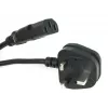 StarTech.com Cable de alimentación de ordenador UK de 0,9 m (3ft), BS 1363 a C13, 18AWG, 10A 250V, cable de alimentación de repuesto, cable de alimentación UK / cable de alimentación de PC, cable de alimentación de TV