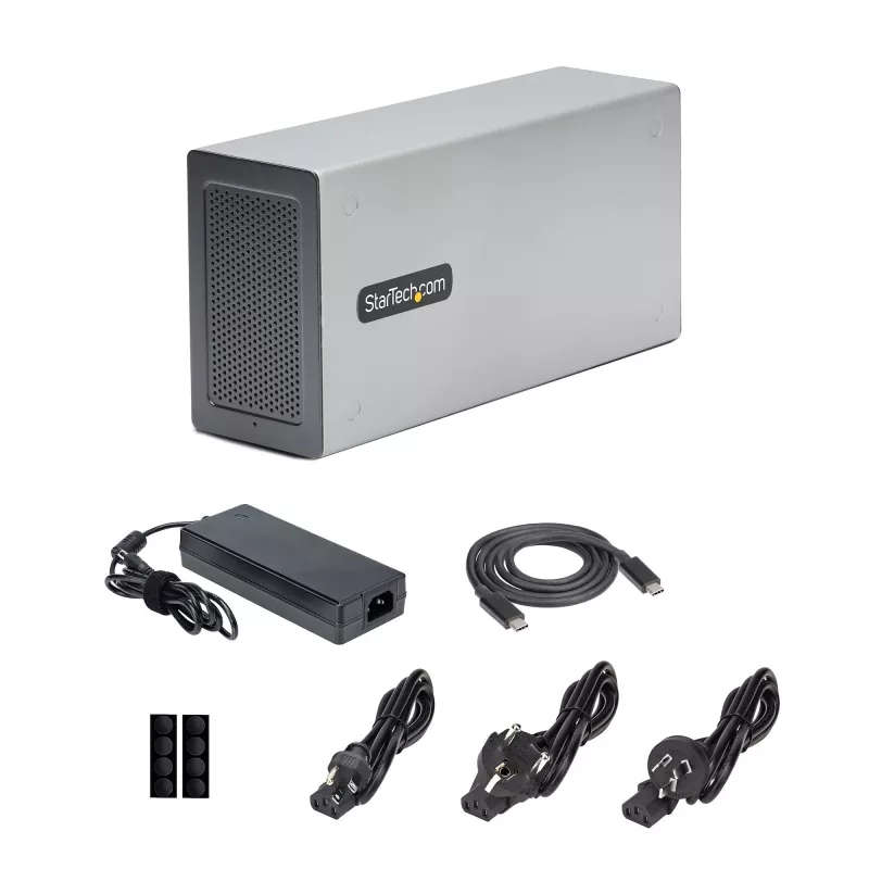 StarTech.com Caja de expansión PCIe Thunderbolt 3 de doble ranura