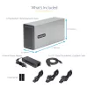 StarTech.com Caja de expansión PCIe Thunderbolt 3 de doble ranura