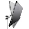 StarTech.com Soporte de pared para TV VESA, soporte de pared para TV full-motion ajustable para pantallas de 23 a 55 pulgadas, soporte de TV plano compatible con 30 kg, soporte de pared para TV extensible/inclinable/giratorio