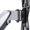 StarTech.com Soporte de pared para TV VESA, soporte de pared para TV full-motion ajustable para pantallas de 23 a 55 pulgadas, soporte de TV plano compatible con 30 kg, soporte de pared para TV extensible/inclinable/giratorio