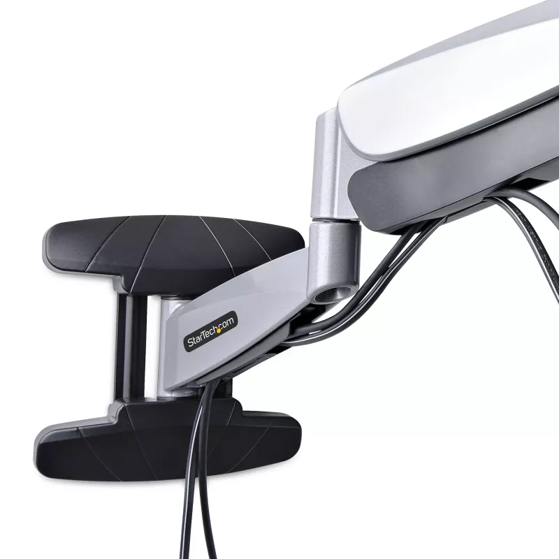 StarTech.com Soporte de pared para TV VESA, soporte de pared para TV full-motion ajustable para pantallas de 23 a 55 pulgadas, soporte de TV plano compatible con 30 kg, soporte de pared para TV extensible/inclinable/giratorio