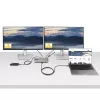 StarTech.com Cable Thunderbolt 4 activo de 2m, 40 Gbit/s, 100W Power Delivery, vídeo 4K/8K, cable Thunderbolt certificado por Intel – Compatible con USB4/Thunderbolt 4/USB 3.2/USB Type-C/DisplayPort/Thunderbolt 3