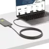 StarTech.com Cable Thunderbolt 4 activo de 2m, 40 Gbit/s, 100W Power Delivery, vídeo 4K/8K, cable Thunderbolt certificado por Intel – Compatible con USB4/Thunderbolt 4/USB 3.2/USB Type-C/DisplayPort/Thunderbolt 3