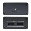StarTech.com Extensor USB 3.0 de 2 puertos sobre fibra multimodo OM3 – LC/LC – 2x 5 Gbit/s hub USB-A – 350 m (1150 pies) de alcance – Extensor USB de fibra duradero – Extensor USB óptico