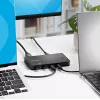 StarTech.com Switch KVM USB-C de 2 puertos, Monitor HDMI 4K 60Hz único, Puertos duales de 100W Power Delivery Pass-through, Alimentado por bus, Compatible con USB Type-C/USB4/Thunderbolt 3/4 – Factor de forma pequeño