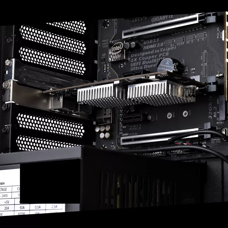 StarTech.com Tarjeta de red PCIe 10GbE de 2 puertos, Tarjeta de red para PCs/servidores, Tarjeta Ethernet PCIe de seis velocidades con soporte Jumbo Frame, Tarjeta de interfaz NIC/LAN, 10GBASE-T y NBASE-T
