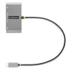 StarTech.com Hub USB-C de 3 puertos con Ethernet - 3x USB-A - Gigabit Ethernet - USB 3.0 5Gbps - alimentado por bus - Cable host USB Type-C de 1ft/30cm - GbE - Hub USB-C a USB-A portátil
