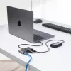 StarTech.com Hub USB-C de 3 puertos con Ethernet - 3x USB-A - Gigabit Ethernet - USB 3.0 5Gbps - alimentado por bus - Cable host USB Type-C de 1ft/30cm - GbE - Hub USB-C a USB-A portátil