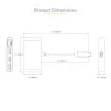 StarTech.com Hub USB-C de 3 puertos con Ethernet - 3x USB-A - Gigabit Ethernet - USB 3.0 5Gbps - alimentado por bus - Cable host USB Type-C de 1ft/30cm - GbE - Hub USB-C a USB-A portátil