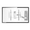 StarTech.com Soporte de pared para TV articulado, Soporte de pared VESA, compatible con televisores de 26 a 65 pulgadas/99 lb/planos/curvos, Soporte de pared plano extensible para TV, Soporte de pared para TV ajustable en esquina