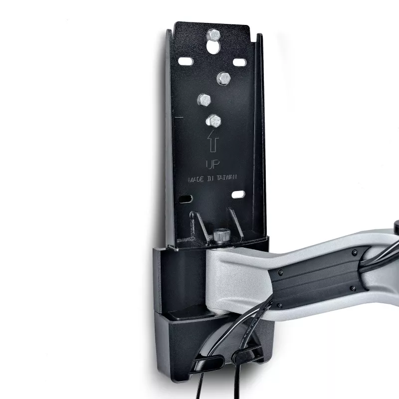 StarTech.com Soporte de pared para TV articulado, Soporte de pared VESA, compatible con televisores de 26 a 65 pulgadas/99 lb/planos/curvos, Soporte de pared plano extensible para TV, Soporte de pared para TV ajustable en esquina