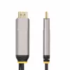 StarTech.com Cable óptico activo (AOC) USB-C a HDMI 2.0 de 15,2 m, 4K 60Hz, certificado CL3, Cable adaptador USB Type-C a HDMI unidireccional