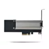 StarTech.com Bahía móvil/backplane M.2 NVMe SSD a PCIe x4 con bandeja extraíble para ranura de expansión PCI Express, instalación sin herramientas, Bahía de disco hot-swap PCIe 4.0/3.0, cerradura con llave – 2 llaves incluidas