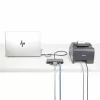 StarTech.com Hub USB-C de 2 puertos con Ethernet y RS-232, Dongle USB-C a USB-A conectado, 100 W PD pass-through, 2x USB-A 5 Gbit/s, Gigabit Ethernet, RS232 Serie (FTDI)