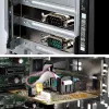 StarTech.com Tarjeta de interfaz serie PCI Express de 2 puertos, Tarjeta serie PCIe dual puerto a RS232 (DB9), 16C1050 UART, Soportes Low/Full Profile, COM Retention, Para Windows/Linux