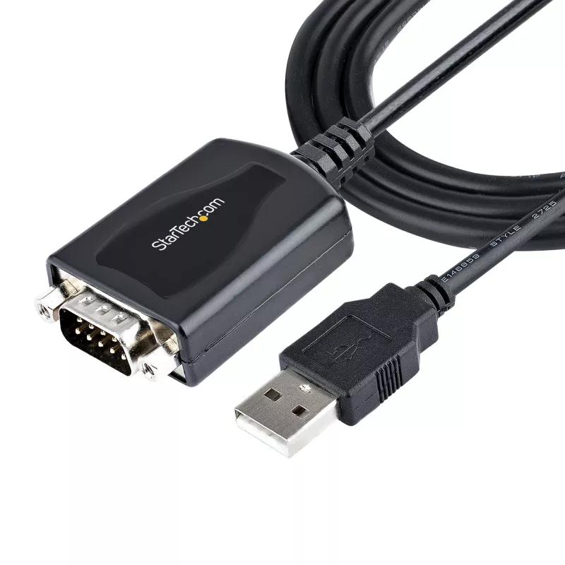 StarTech.com Tarjeta de interfaz serie PCI Express de 2 puertos, Tarjeta serie PCIe dual puerto a RS232 (DB9), 16C1050 UART, Soportes Low/Full Profile, COM Retention, Para Windows/Linux