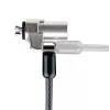 StarTech.com Candado de cable para portátil compatible con Noble Wedge®; 1,8 m, candado de llave antirrobo, Cable de seguridad para portátiles Dell XPS/Latitude/2-in-1, resistente a cortes, Candado de cable de acero para portátil