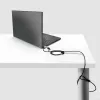 StarTech.com Candado de cable para portátil compatible con Noble Wedge®; 1,8 m, candado de llave antirrobo, Cable de seguridad para portátiles Dell XPS/Latitude/2-in-1, resistente a cortes, Candado de cable de acero para portátil