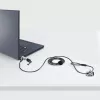 StarTech.com Candado de cable para portátil compatible con Noble Wedge®; 1,8 m, candado de llave antirrobo, Cable de seguridad para portátiles Dell XPS/Latitude/2-in-1, resistente a cortes, Candado de cable de acero para portátil
