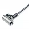 StarTech.com Candado de cable Nano para portátil, 1,8 m, Antirrobo con llave, Candado de cable de seguridad para portátiles con ranura Nano, para portátiles EliteBook/LenovoX1/2-in-1, resistente a cortes, Candado de cable de acero para portátil