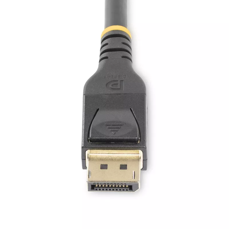 StarTech.com Cable DisplayPort 1.4 activo de 7,6 m (25 ft), Cable DisplayPort DP8K con HBR3, HDR10, MST, DSC 1.2, HDCP 2.2, 8K 60 Hz, 4K 120 Hz – Cable DP 1.4, M/M