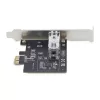 StarTech.com Tarjeta de red SFP GbE de 1 puerto, PCIe 2.1 x1, Intel I210-IS, Controlador 1GbE, 1000BASE cobre/fibra, NIC Gigabit Ethernet de un puerto, Paneles traseros para desktop/servidor – compatible con Windows y Linux