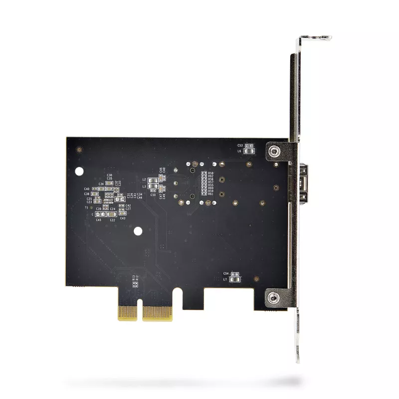 StarTech.com Tarjeta de red SFP GbE de 1 puerto, PCIe 2.1 x1, Intel I210-IS, Controlador 1GbE, 1000BASE cobre/fibra, NIC Gigabit Ethernet de un puerto, Paneles traseros para desktop/servidor – compatible con Windows y Linux