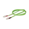 StarTech.com Cable de fibra óptica multimodo OM5 LC a LC (UPC) de 2m (6.6ft), 50/125µm Duplex LOMMF Zipcord, VCSEL, 40G/100G, Cable patch de fibra óptica LSZH