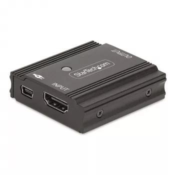 StarTech.com Amplificador de señal HDMI 8K 60Hz de 10 m, Repetidor HDMI 2.1 inline activo y amplificador de señal de vídeo hasta 8K 60Hz/4K 144Hz, Extensor de cable HDMI compacto – Extensión de señal HDMI