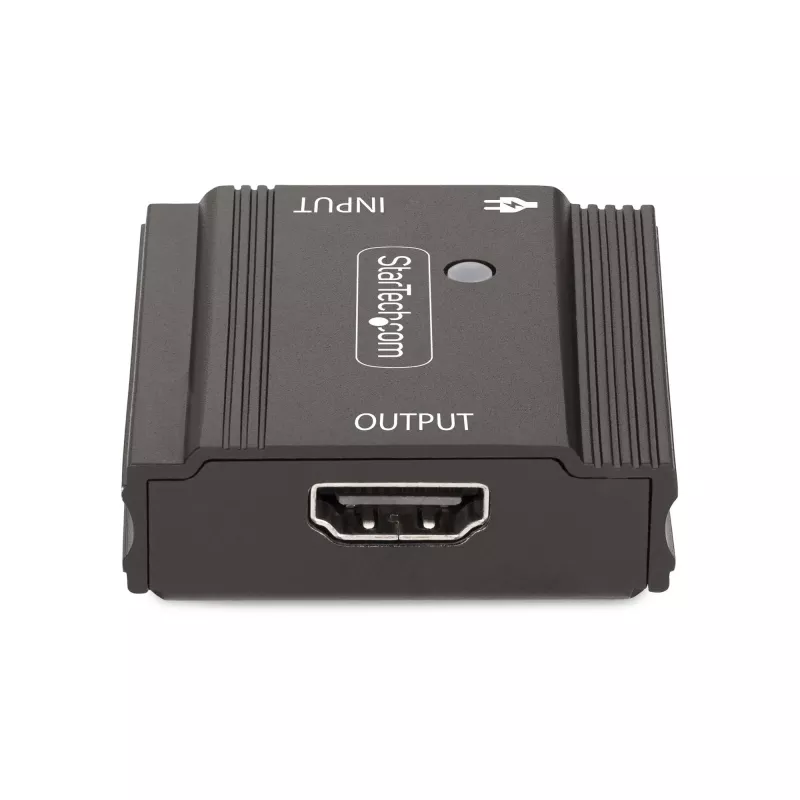 StarTech.com Amplificador de señal HDMI 8K 60Hz de 10 m, Repetidor HDMI 2.1 inline activo y amplificador de señal de vídeo hasta 8K 60Hz/4K 144Hz, Extensor de cable HDMI compacto – Extensión de señal HDMI