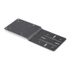 StarTech.com Soporte de montaje VESA para NUC/Thin Clients o docking stations de portátil, Placa de expansión compatible con VESA 75x75/100x100 para mini-PC
