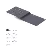 StarTech.com Soporte de montaje VESA para NUC/Thin Clients o docking stations de portátil, Placa de expansión compatible con VESA 75x75/100x100 para mini-PC
