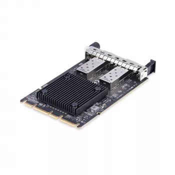 StarTech.com Tarjeta de red para servidor SFP+ 10Gbps OCP 3.0 de 2 puertos con Intel X710, compatible con SFF 4C+, NIC OCP de doble puerto, funciona con Windows y Linux