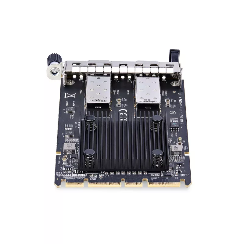 StarTech.com Tarjeta de red para servidor SFP+ 10Gbps OCP 3.0 de 2 puertos con Intel X710, compatible con SFF 4C+, NIC OCP de doble puerto, funciona con Windows y Linux