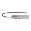 StarTech.com Hub USB-C de 3 puertos con Ethernet 2,5 Gbit/s y 100 W Power Delivery Pass-Through, USB 3.2 10 Gbit/s, 2x USB-A/1x USB-C, Hub adaptador USB Type-C portátil